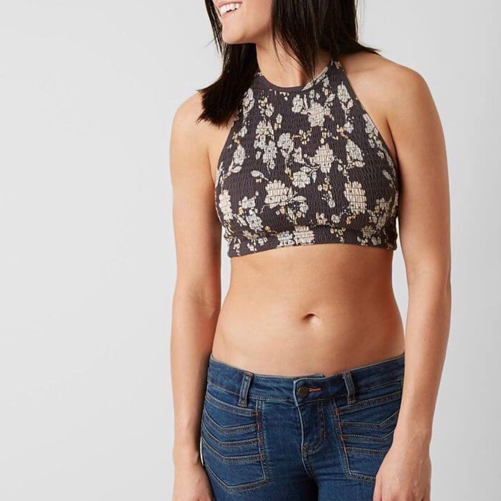 Billabong Tie Halter Top. M & L